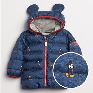 babyGap Disney MickeyMouse ColdControl Down Puffer